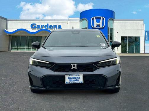 Gray 2025 Honda Civic Sport