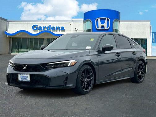 Gray 2025 Honda Civic Sport