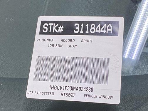 2021 Honda Accord Sport 1.5T