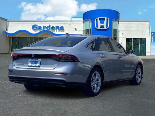 Solar Silver Metallic 2025 Honda Accord LX