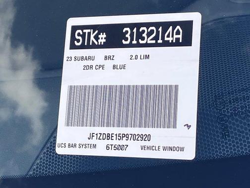 2023 Subaru BRZ Limited