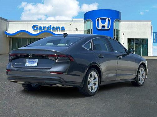 Gray 2024 Honda Accord LX