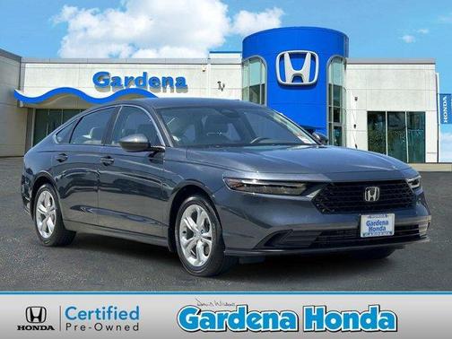 Gray 2024 Honda Accord LX