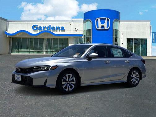 Solar Silver Metallic 2026 Honda Civic LX