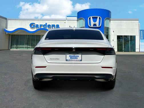 Platinum White Pearl 2026 Honda Accord LX