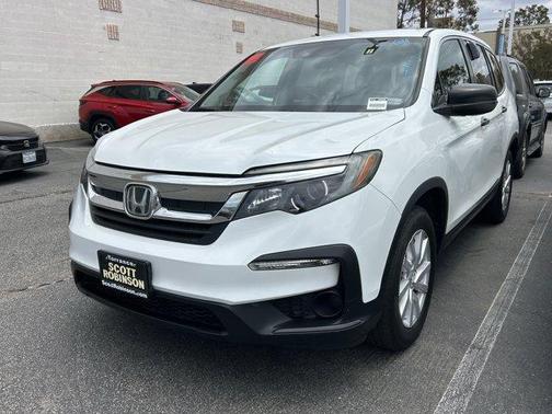 White 2020 Honda Pilot LX