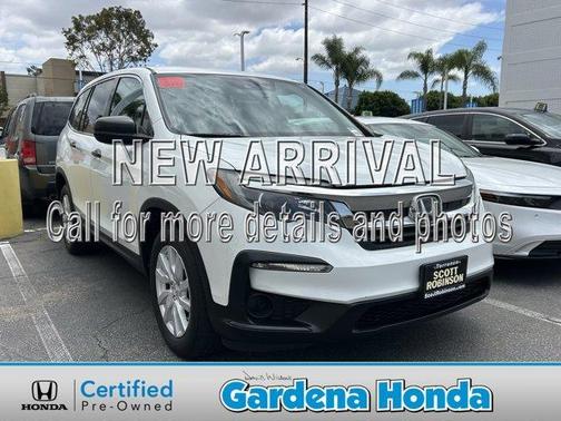 White 2020 Honda Pilot LX