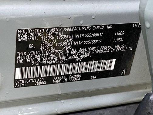 2021 Toyota RAV4 XLE