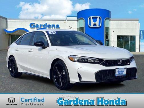 Platinum White Pearl 2026 Honda Civic Si Base