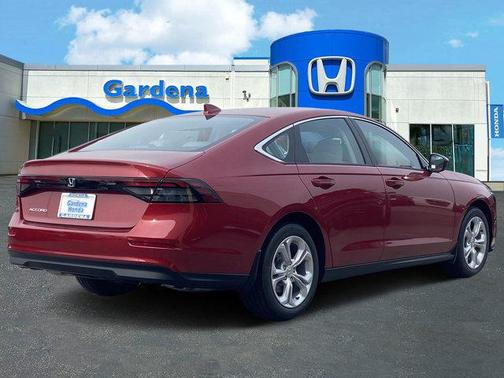 Radiant Red Metallic 2026 Honda Accord LX