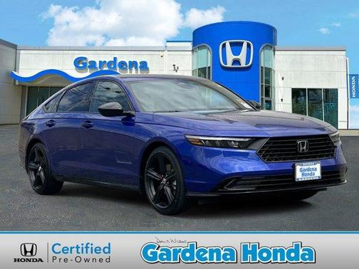 Still Night Pearl 2025 Honda Accord Hybrid Sport-L
