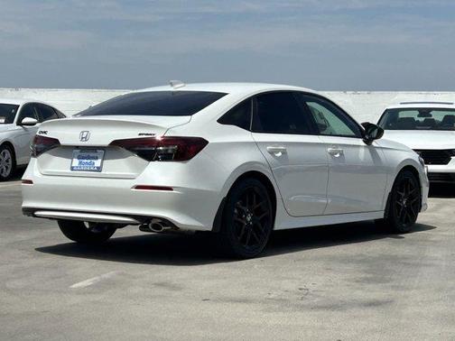 Platinum White Pearl 2026 Honda Civic Sport