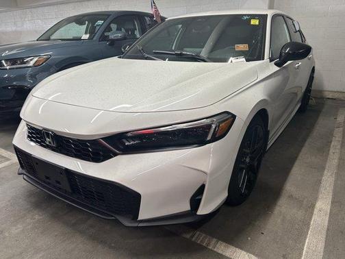 Platinum White Pearl 2026 Honda Civic Sport