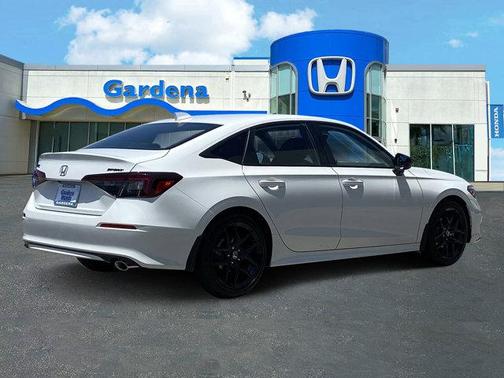 Platinum White Pearl 2026 Honda Civic Sport