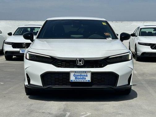 Platinum White Pearl 2026 Honda Civic Sport