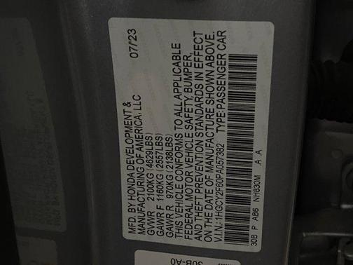 2023 Honda Accord Hybrid EX-L