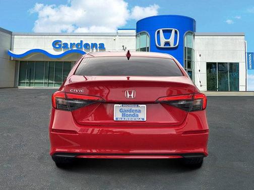 Rallye Red 2024 Honda Civic EX