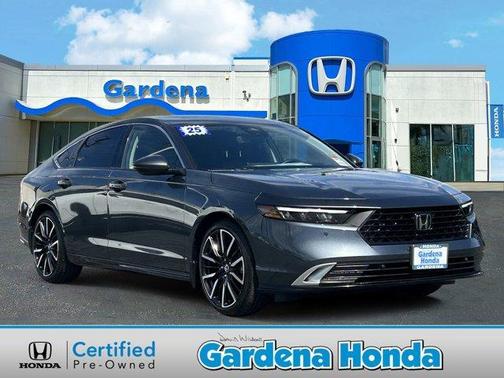 Meteorite Gray Metallic 2025 Honda Accord Hybrid Touring