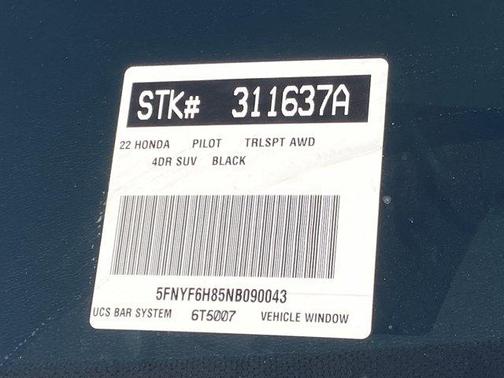 2022 Honda Pilot TrailSport