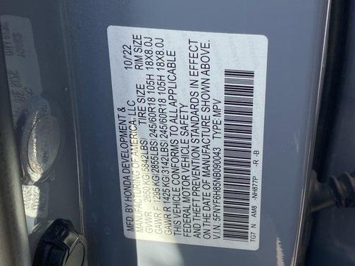 2022 Honda Pilot TrailSport