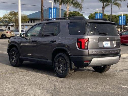 Modern Steel Metallic 2026 Honda Passport RTL