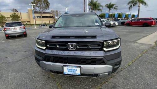 Modern Steel Metallic 2026 Honda Passport RTL