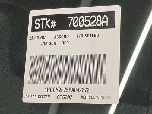 2023 Honda Accord Hybrid Sport-L