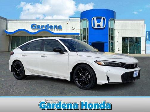 Platinum White Pearl 2026 Honda Civic Sport