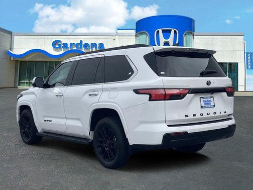 White 2025 Toyota Sequoia SR5