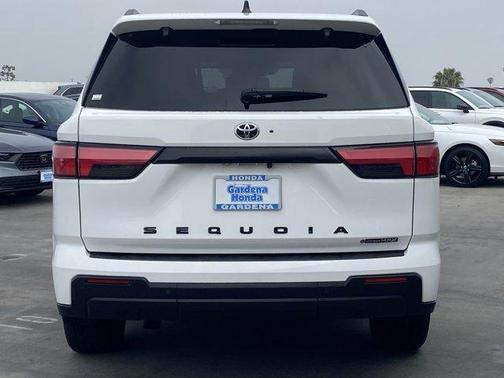 White 2025 Toyota Sequoia SR5