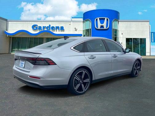 Solar Silver Metallic 2025 Honda Accord Hybrid Sport