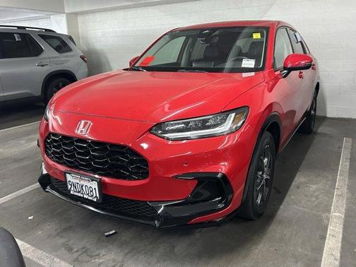 Red 2024 Honda HR-V EX-L