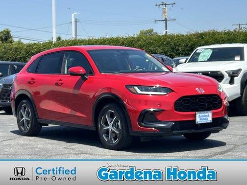 Red 2024 Honda HR-V EX-L