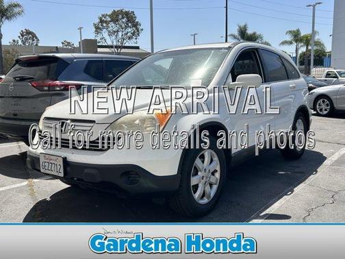 White 2008 Honda CR-V EX-L