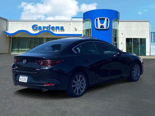 Jet Black 2024 Mazda Mazda3 FWD w/Preferred Package