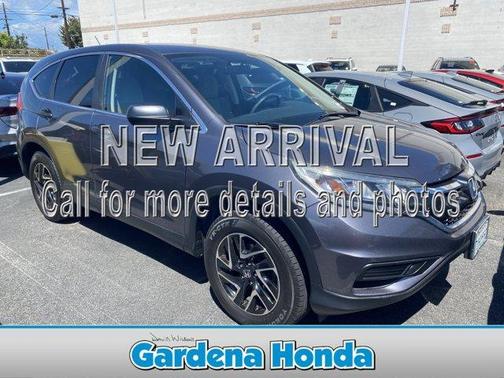 Black 2016 Honda CR-V SE