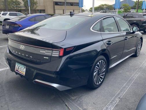 Black 2025 Hyundai SONATA Hybrid SEL