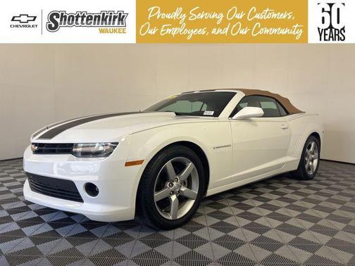 Summit White 2015 Chevrolet Camaro 2LT