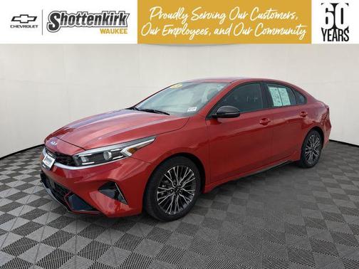 Fire Orange 2024 Kia Forte GT-Line
