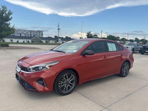 Fire Orange 2024 Kia Forte GT-Line