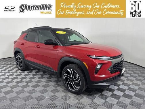 Apex Red 2026 Chevrolet Trailblazer RS
