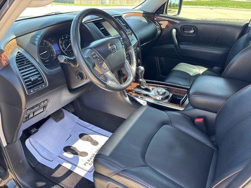 Super Black 2017 Nissan Armada Platinum