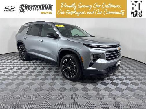 Sterling Gray Metallic 2026 Chevrolet Traverse LT
