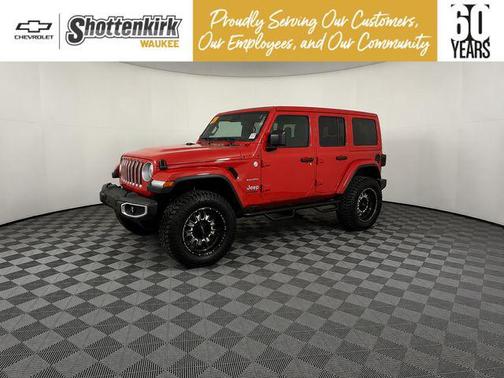 Firecracker Red Clearcoat 2024 Jeep Wrangler 4-Door Sahara 4x4