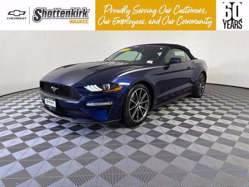 Kona Blue 2019 Ford Mustang EcoBoost Premium