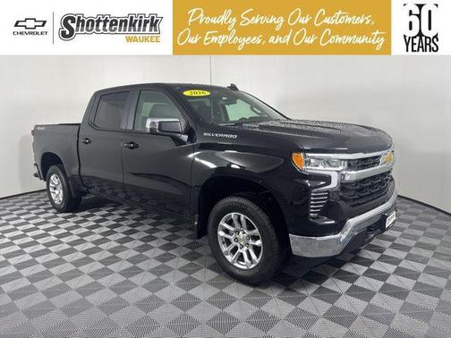 Black 2026 Chevrolet Silverado 1500 LT