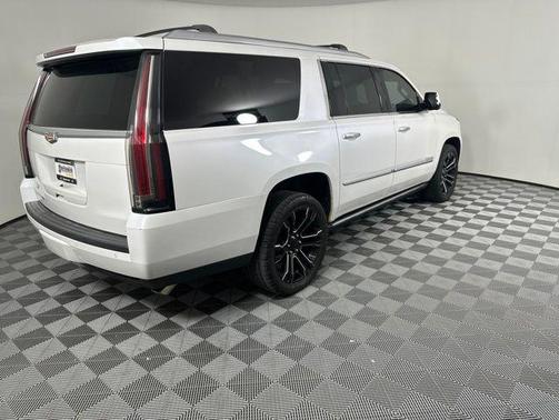 Crystal White Tricoat 2016 Cadillac Escalade ESV Premium