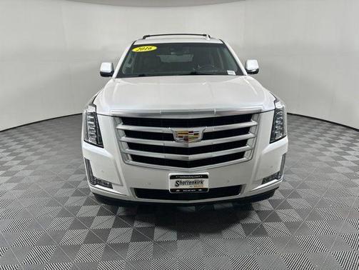 Crystal White Tricoat 2016 Cadillac Escalade ESV Premium