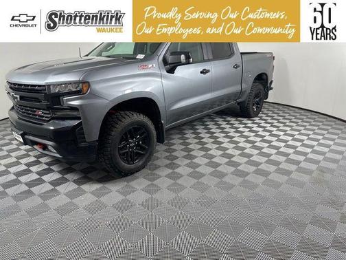 Satin Steel Metallic 2021 Chevrolet Silverado 1500 LT Trail Boss