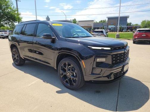 Mosaic Black Metallic 2026 Chevrolet Traverse RS